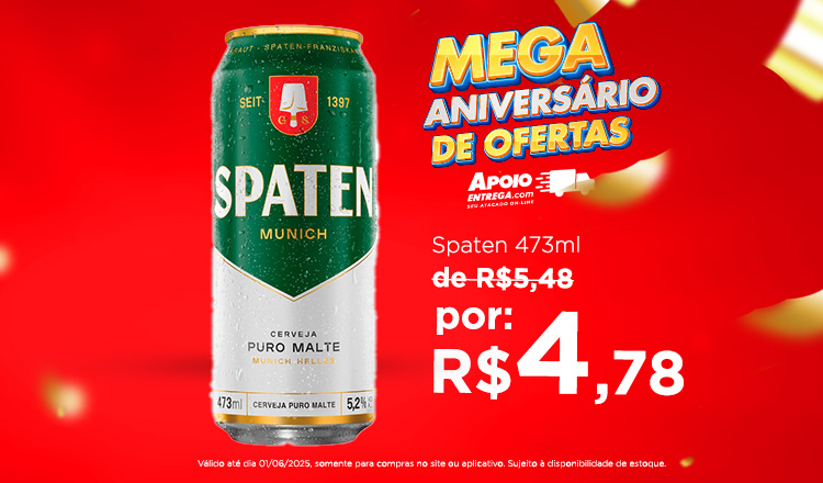 Spaten até 01/06